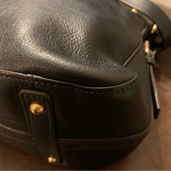 Dooney & Bourke Black Leather Crossbody Bag - Picture 10 of 13